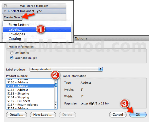 mail merge word for mac 2011